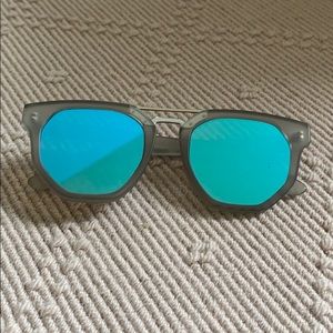 Le Specs Thunderdome grey sunglasses